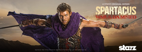 Spartacus War of The Damned Spartacus Purple Cape
