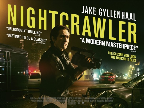 Jake Gyllenhaal Nightcrawler Movie Poster